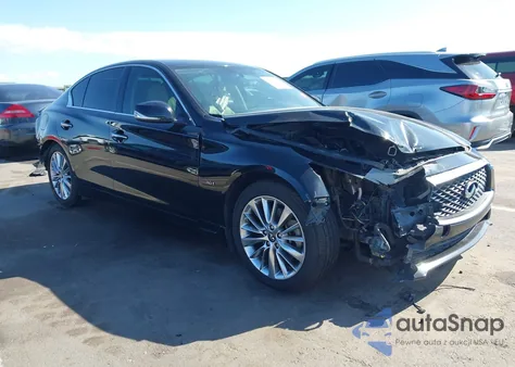 2018 Infiniti Q50 3.0T Luxe from USA, damaged, VIN JN1EV7AP1JM350259